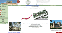 Desktop Screenshot of kadeos.chateaux-france.com